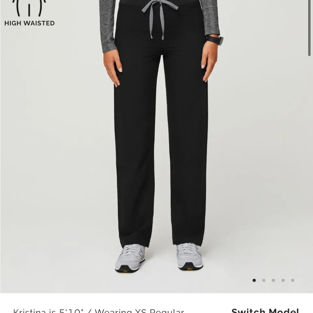 High Waisted Black Pants